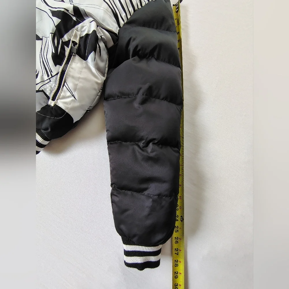 Black Pyramid Arctic Expedition Puffer Jacket Black And Grey  Size L